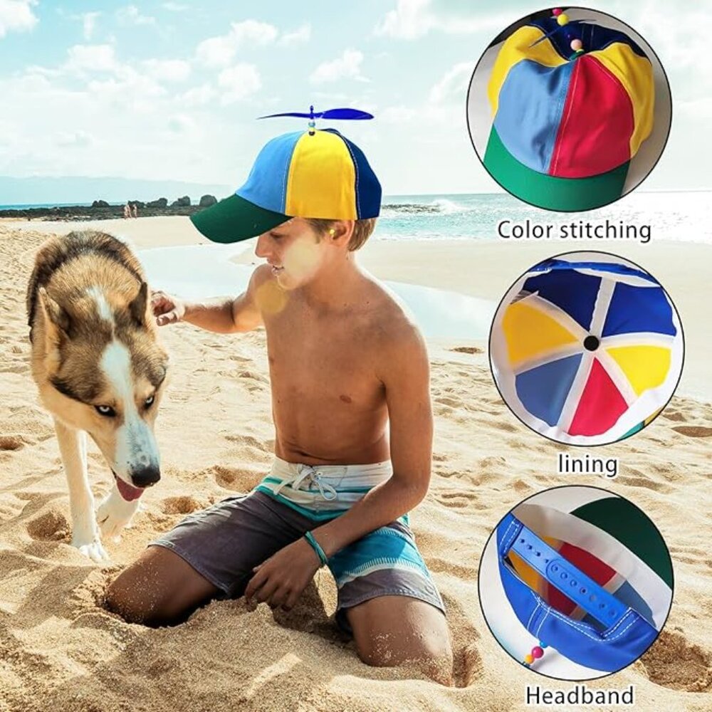 NEW Cotton Propeller Hat Colorful Baseball Cap, Unisex